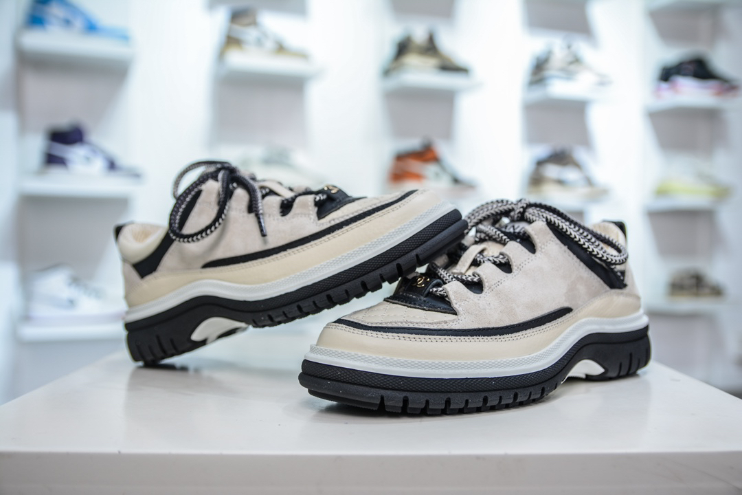 Chanel Milan catwalk platform shoes