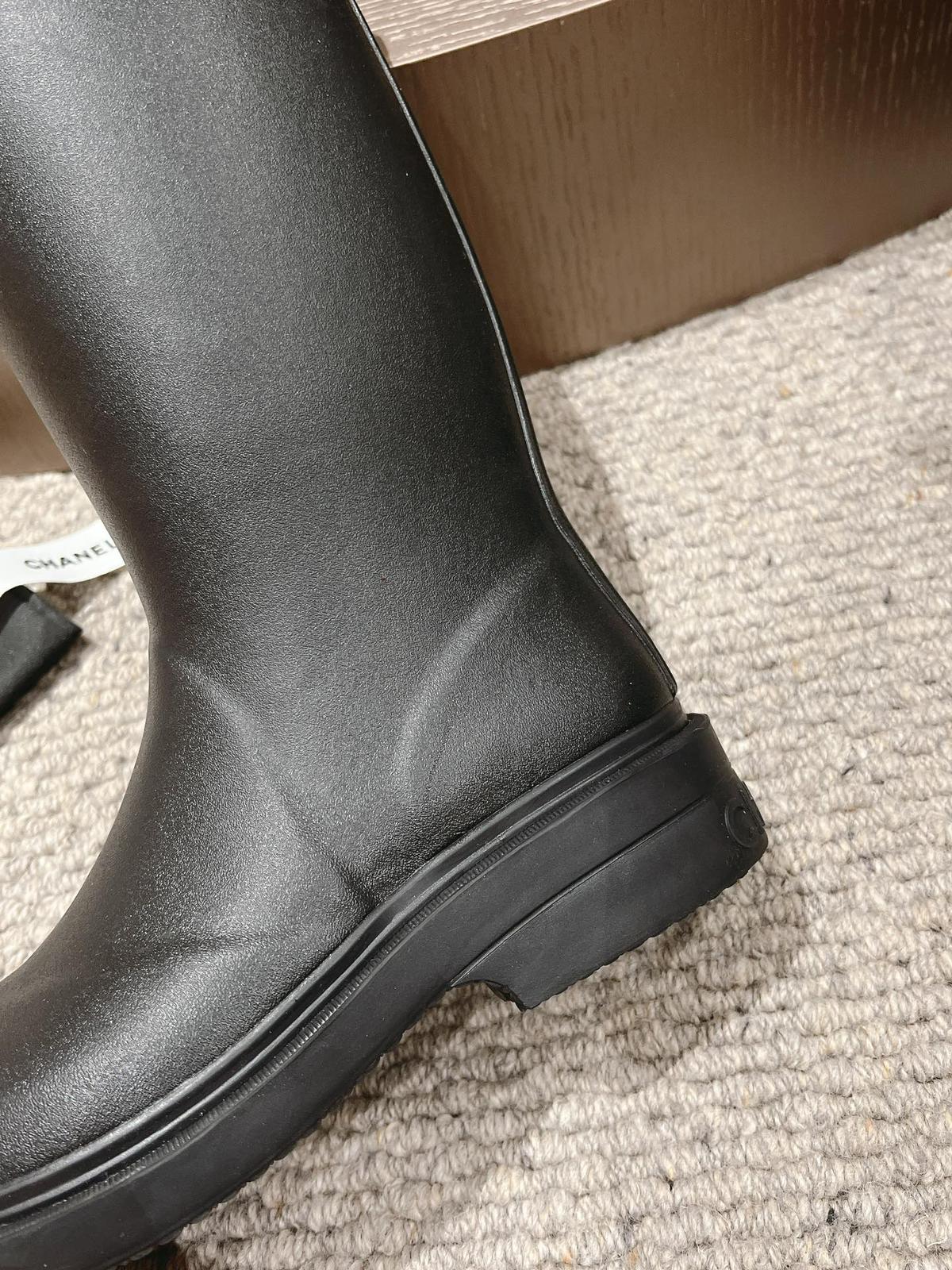 Chanel Rain Boots