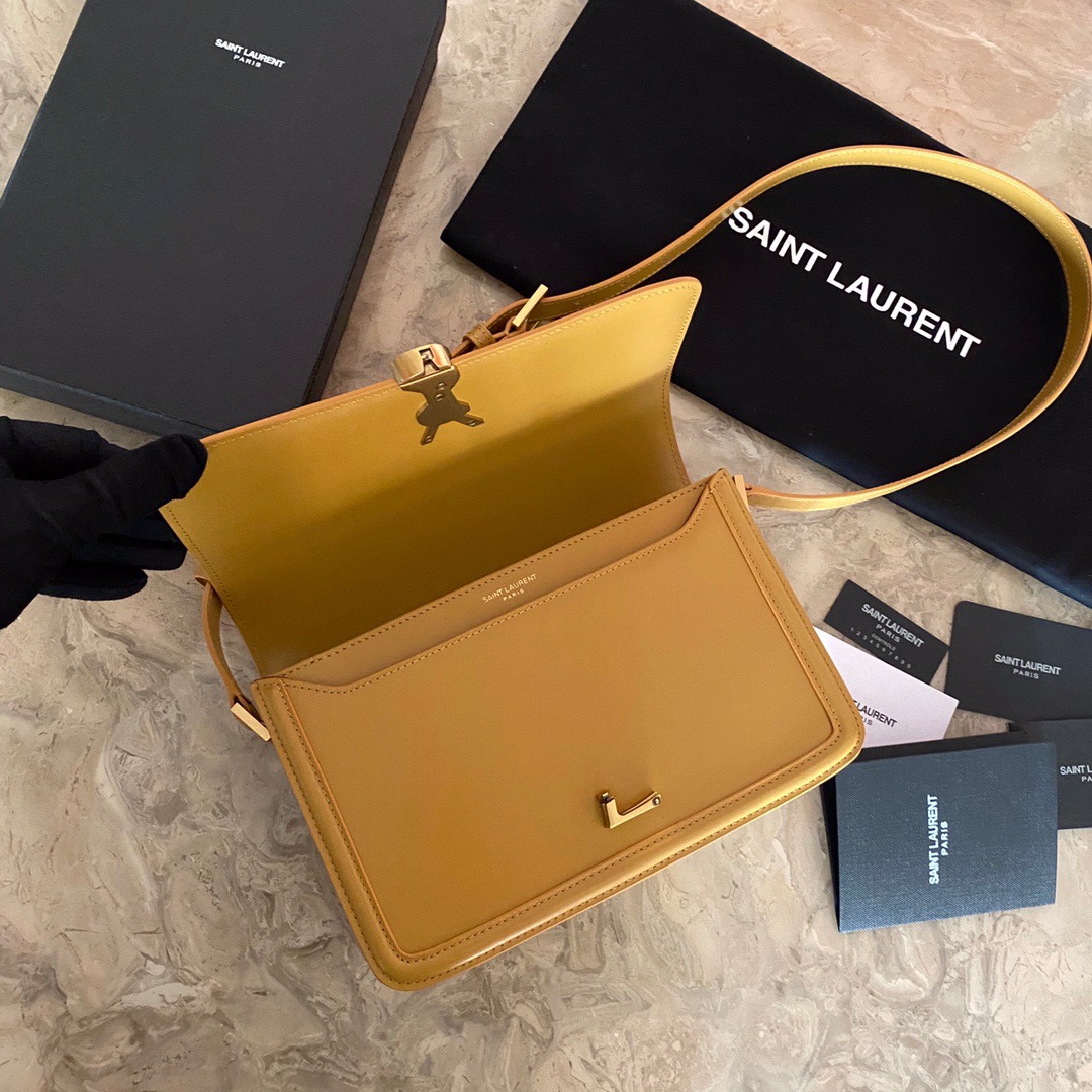 SAINT LAURENT Medium Solferino Satchel Bag