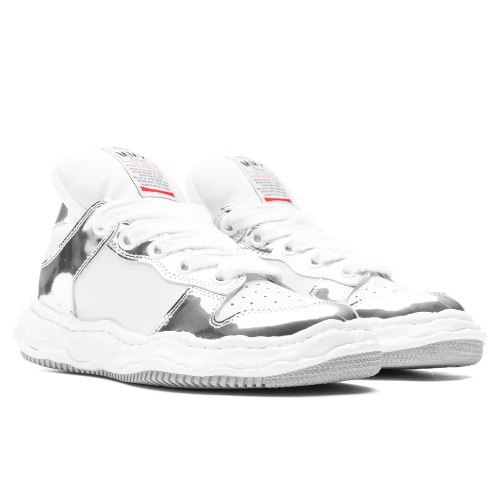 MIHARA YASUHIRO Wayne Low Top Sneakers - Silver/White
