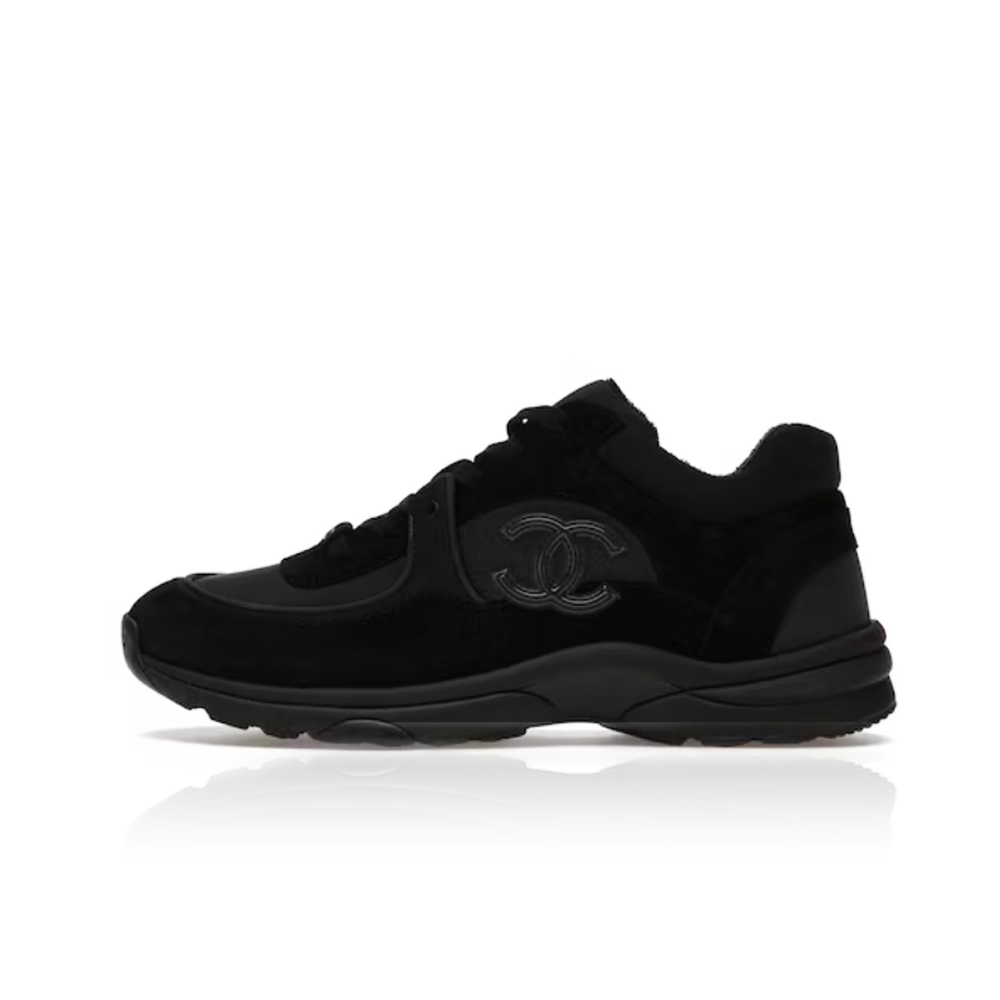Chanel Low Top Trainer Black