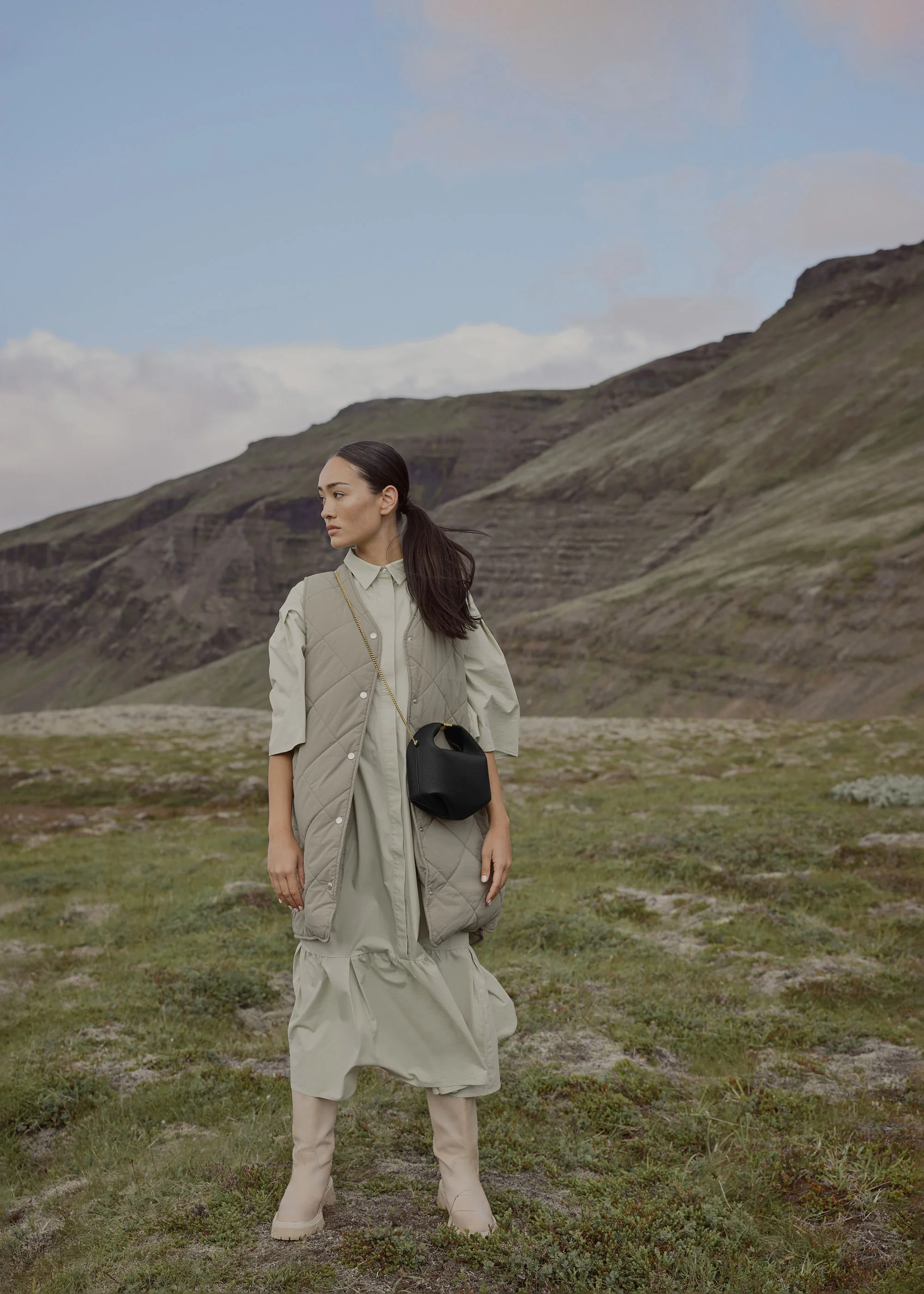 Polène Béri - Textured Black Chain