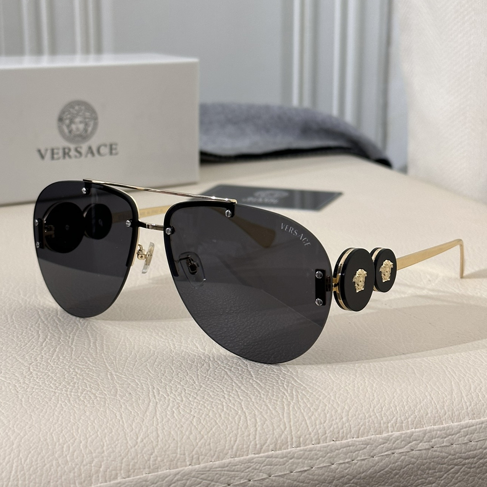 Versace  Rimless Sunglasses Top Quality