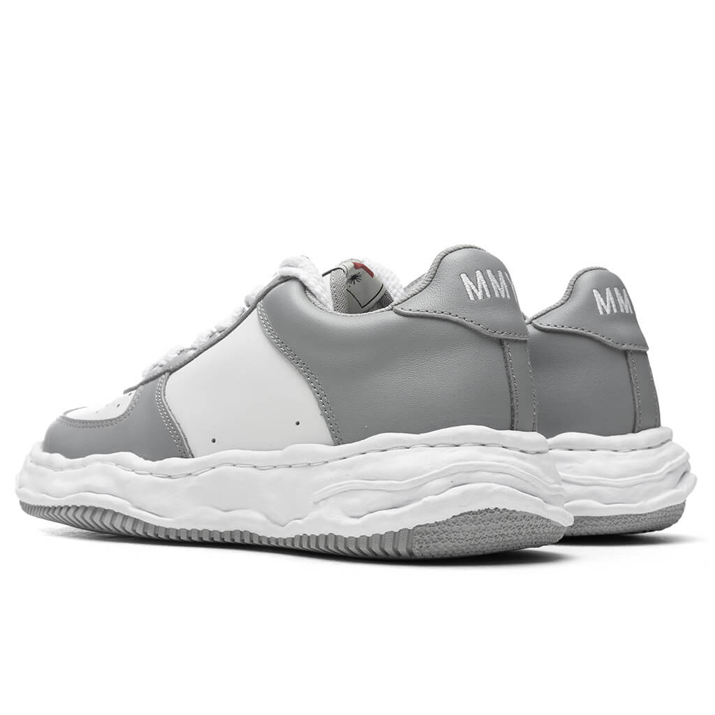 MIHARA YASUHIRO Wayne Low OG Sole Leather Sneaker - Grey/White