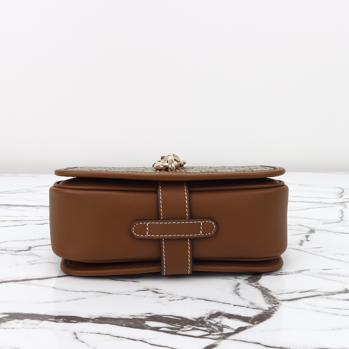 GUCCI Emblem GG mini shoulder bag