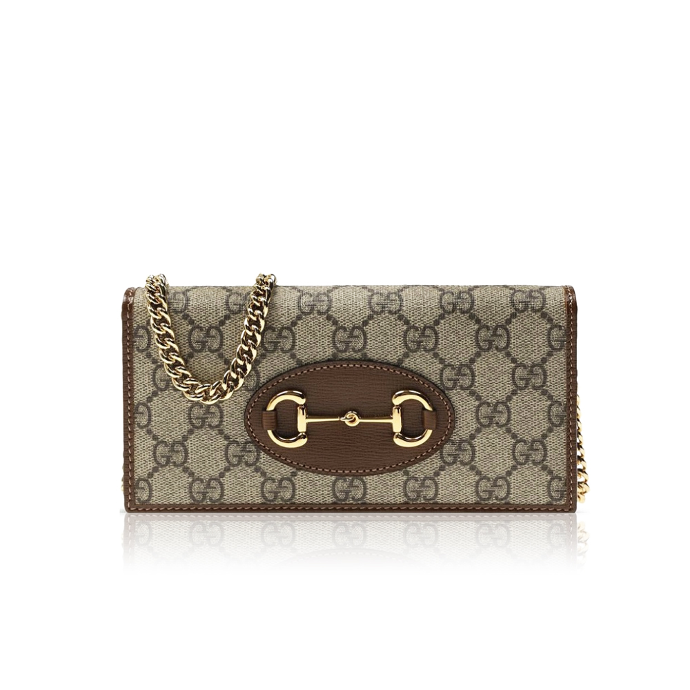 Gucci 1955 Horsebit Chain Wallet