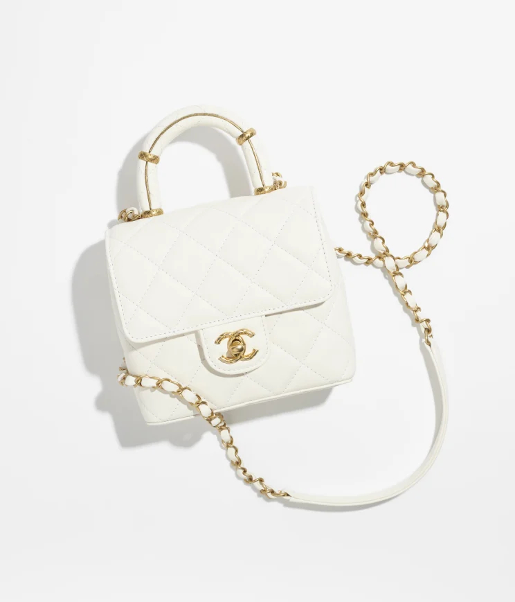 Chanel Classic Flag Bag MINI FLAP BAG WITH TOP HANDLE