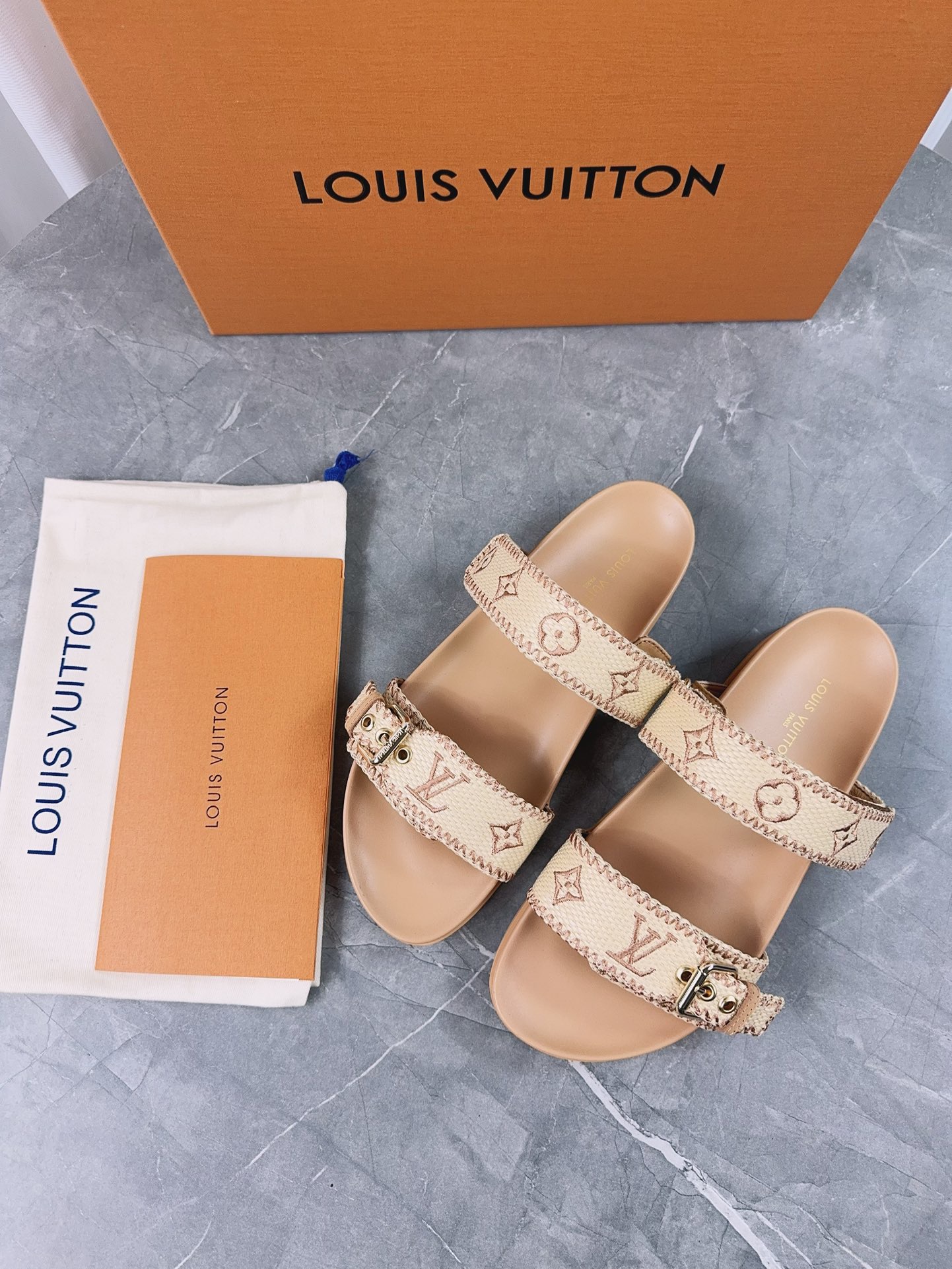 Louis Vuitton new beach shoes