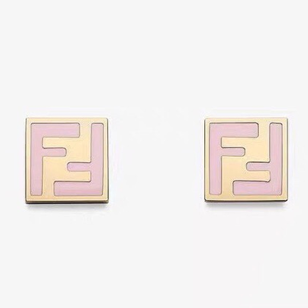Fendi letter earrings Jewelry