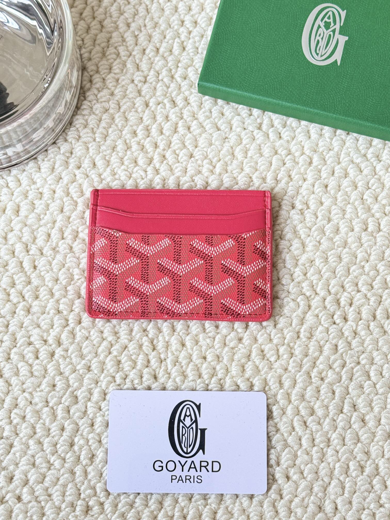 Goyard Card Holder Bag