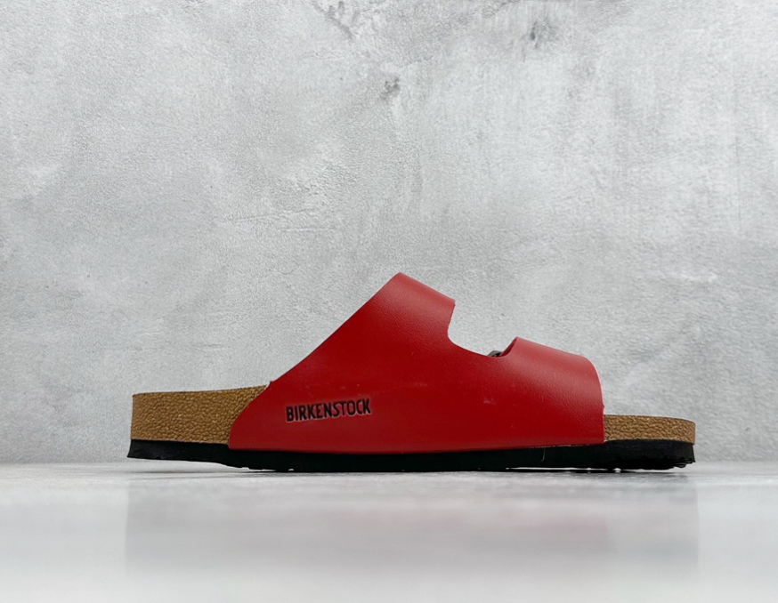 BIRKENSTOCK Classic Comfort Neutral Red Cork Sole Sandals