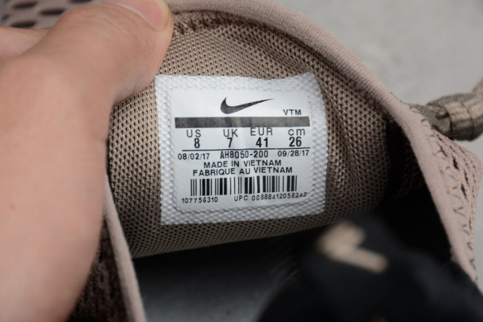 NIKE mens Air Max 270 Sepia Stone Black/ Summit White AH8050-200