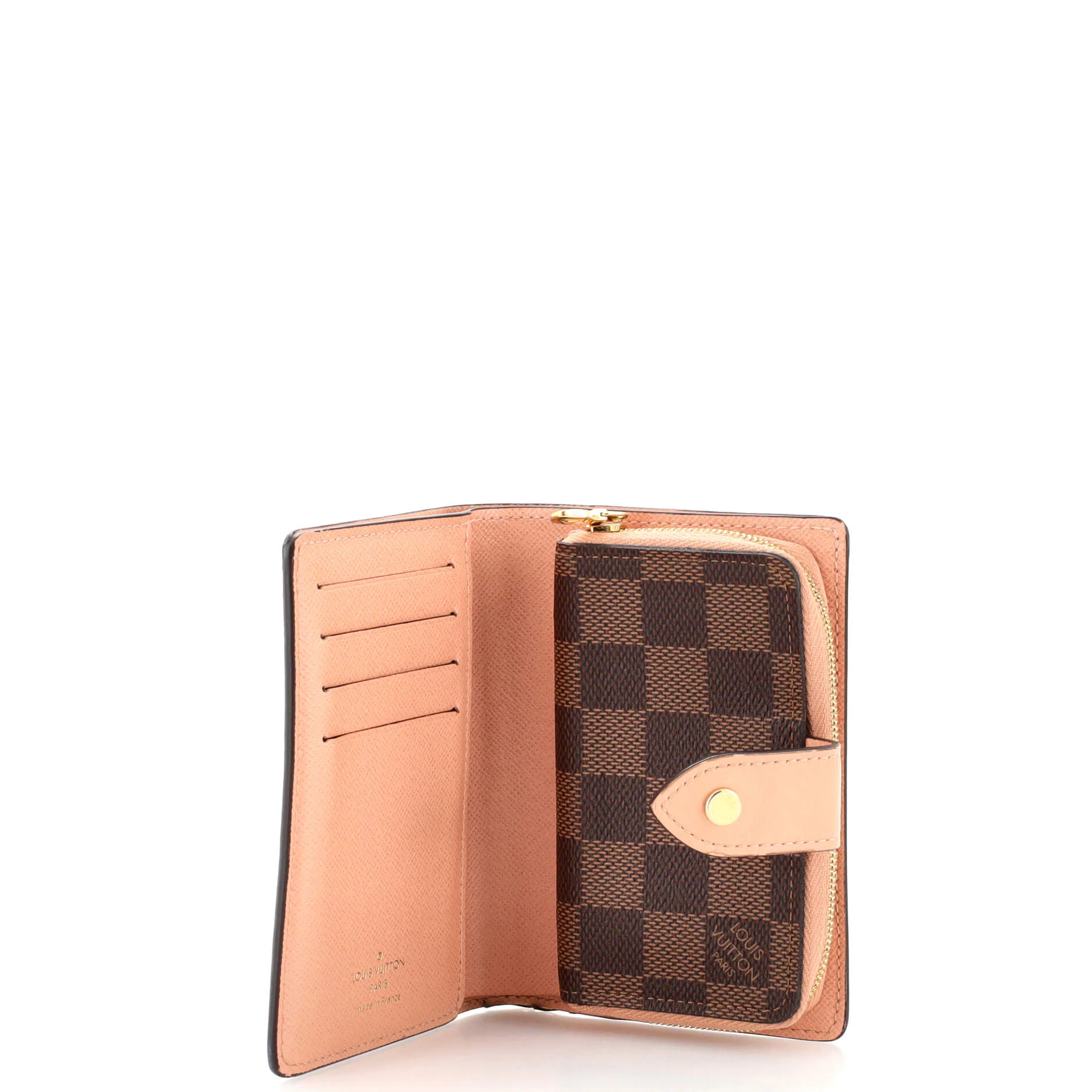Louis Vuitton Juliette Wallet Damier with Leather