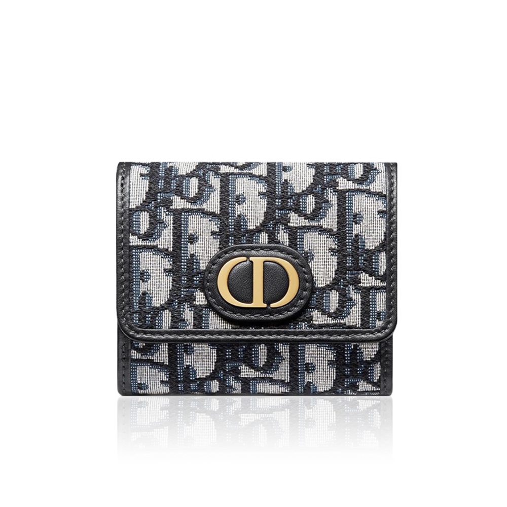 Dior 30 Montaigne Three Fold Wallet