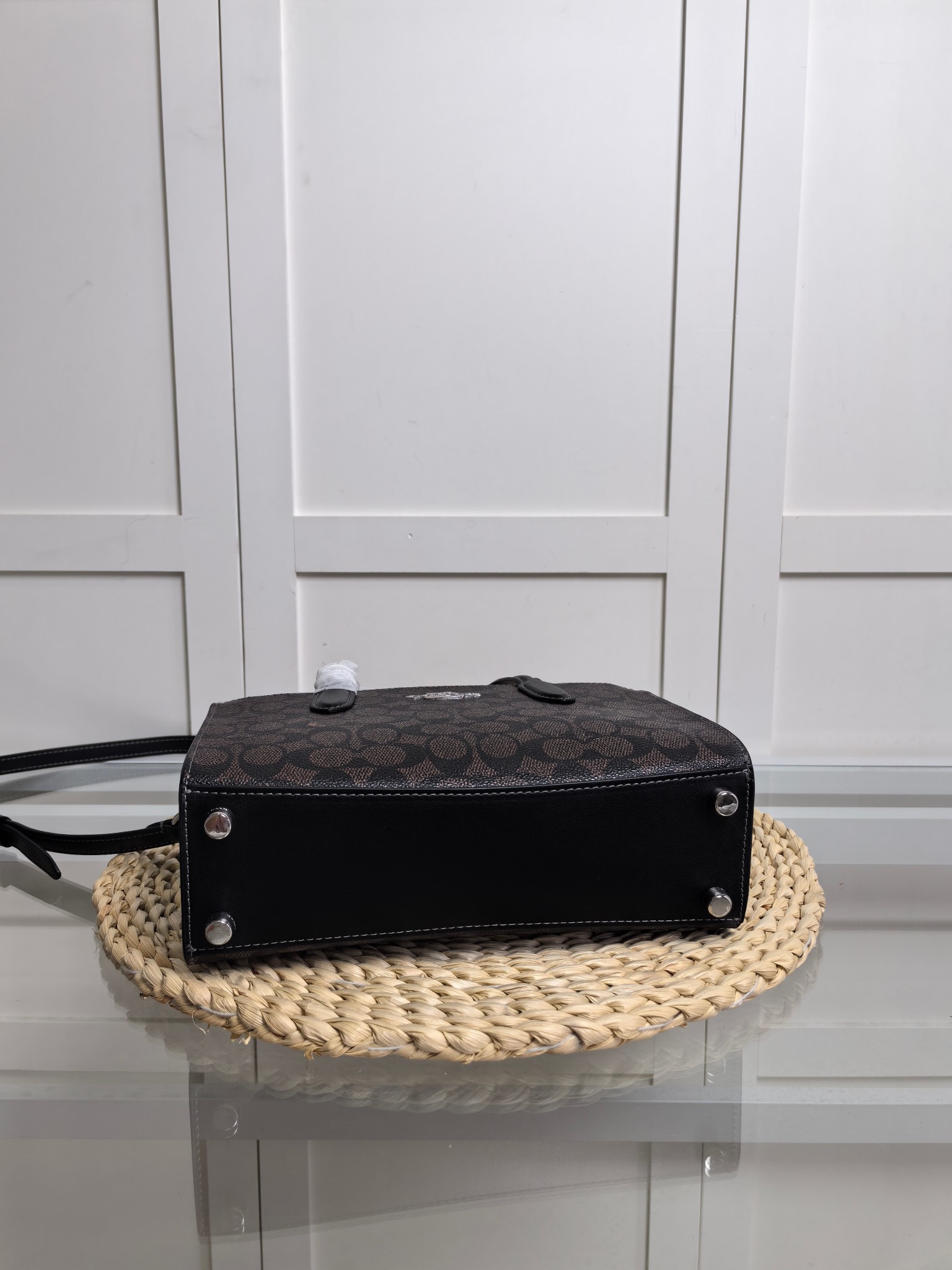 Coach Canvas Tote Crossbody Bag