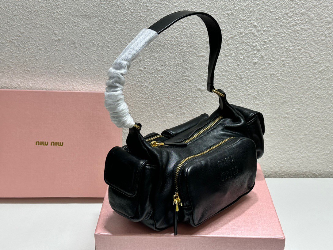 Miumiu Nappa leather pocket bag