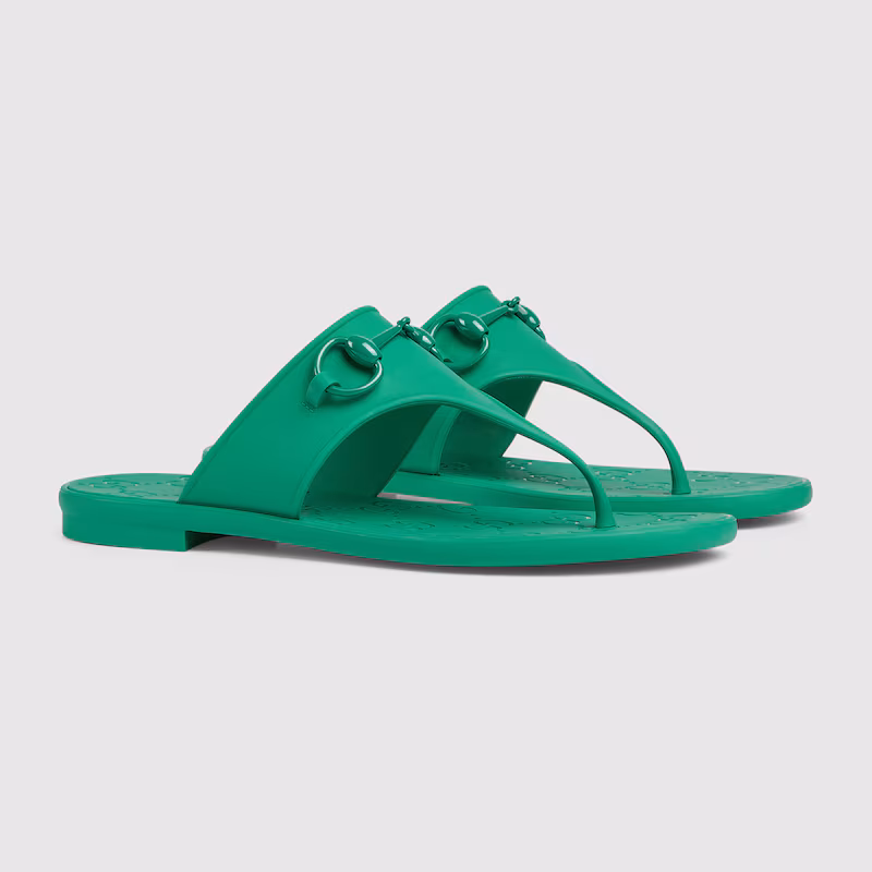 Gucci Slide Sandals Slipper With Horsebit TPU Mirror Version