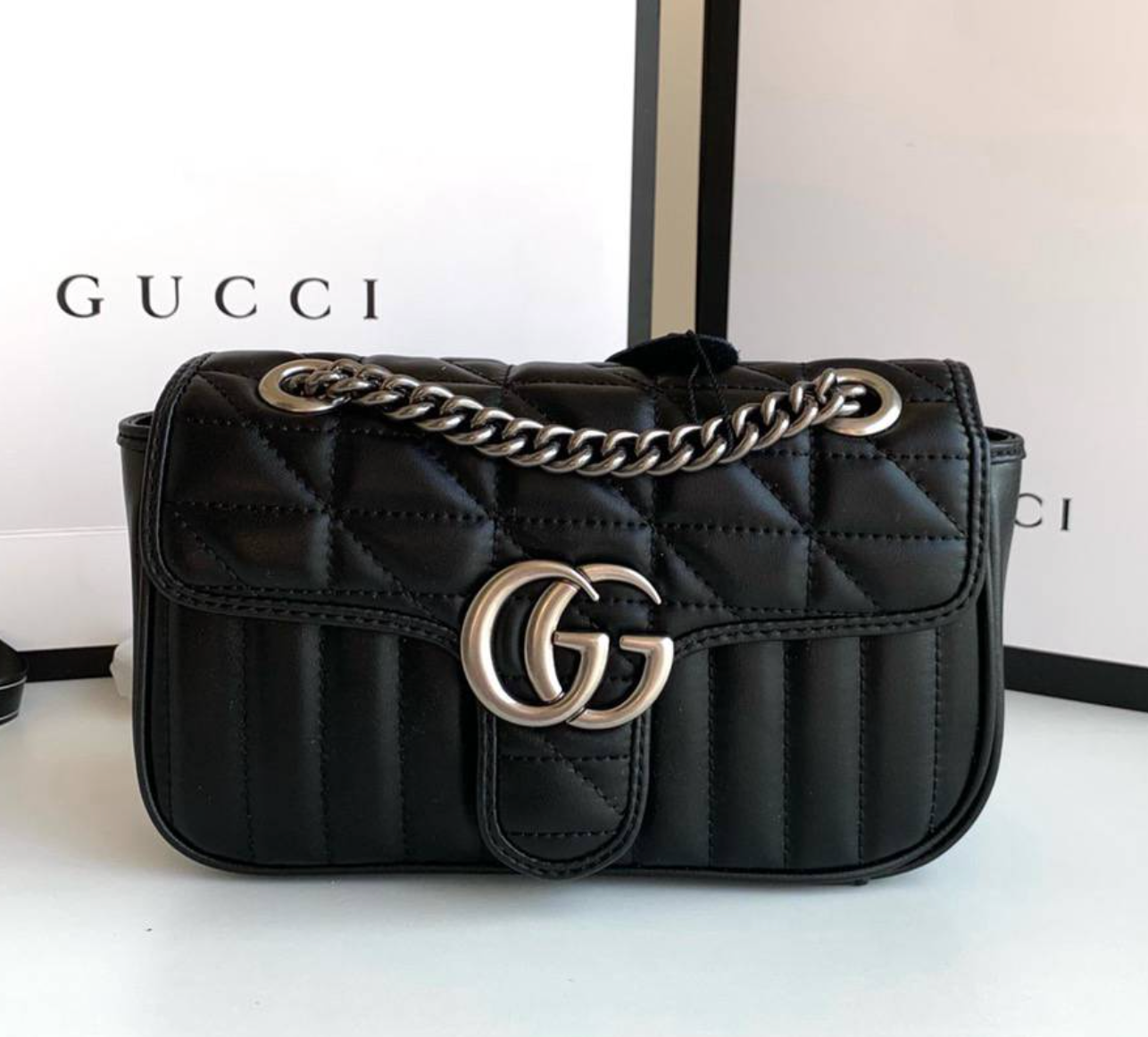 Gucci GG Marmont -Vertical stripes