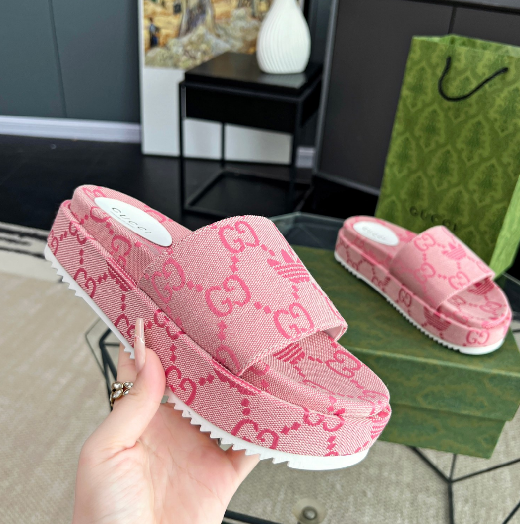 Adidas collaboration classic retro canvas slippers