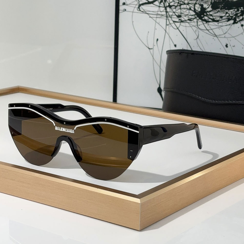 Balenciaga Mirror Logo Sunglasses Top quality