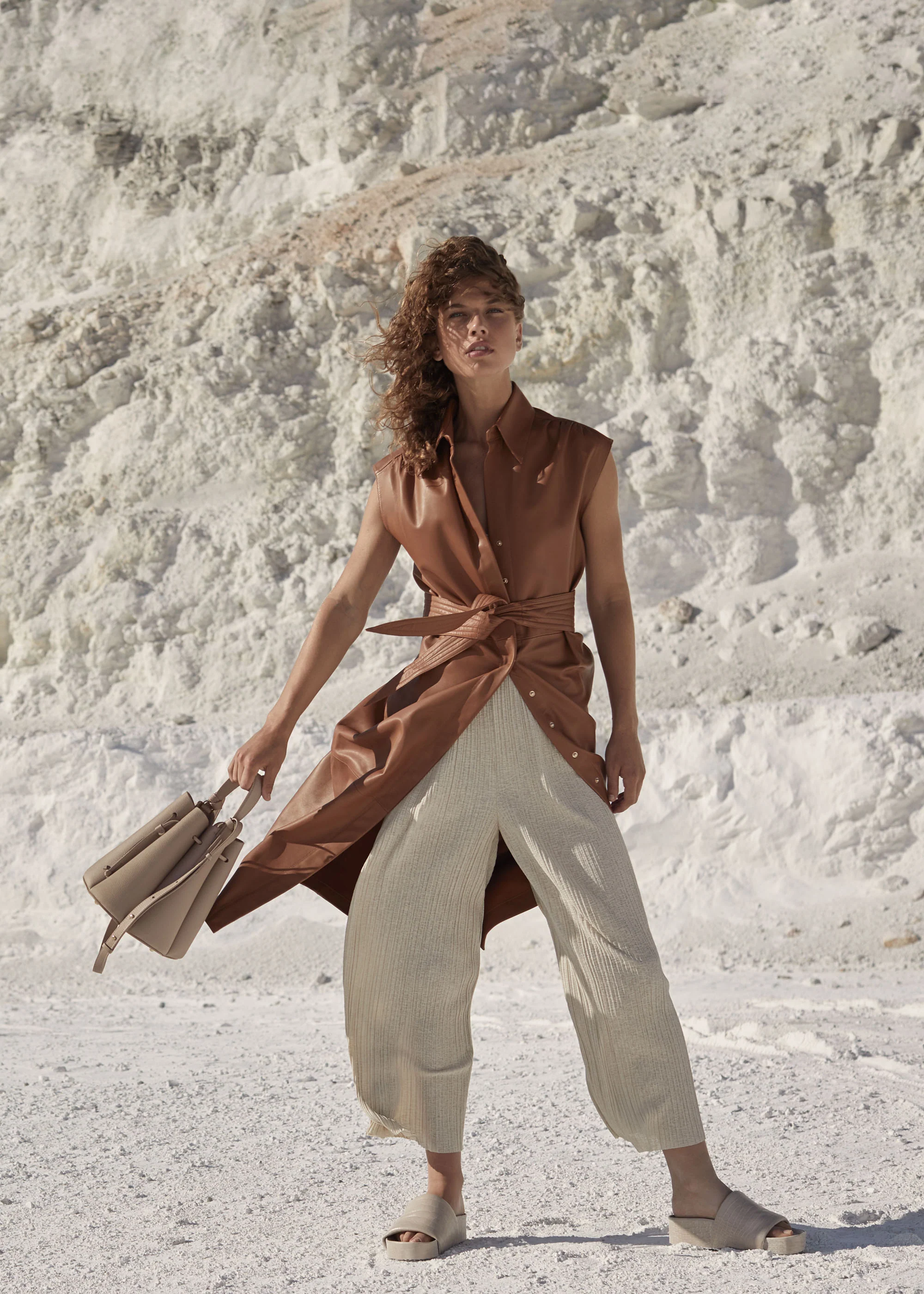 Polène Numéro Huit - Textured Taupe