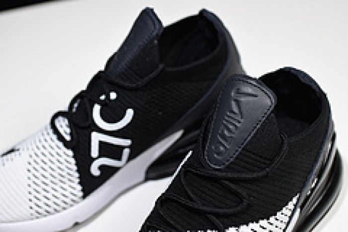 NIKE AIR MAX 270 FLYKNIT WHITE/BLACK AO1023-100