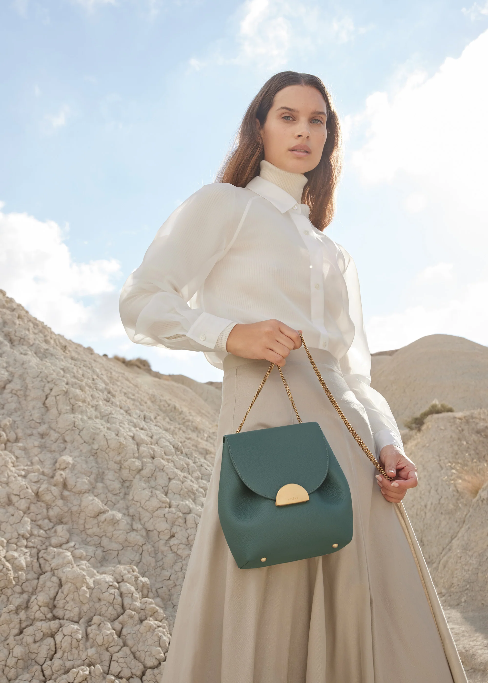 Polène Numéro Un Mini - Textured Ivy