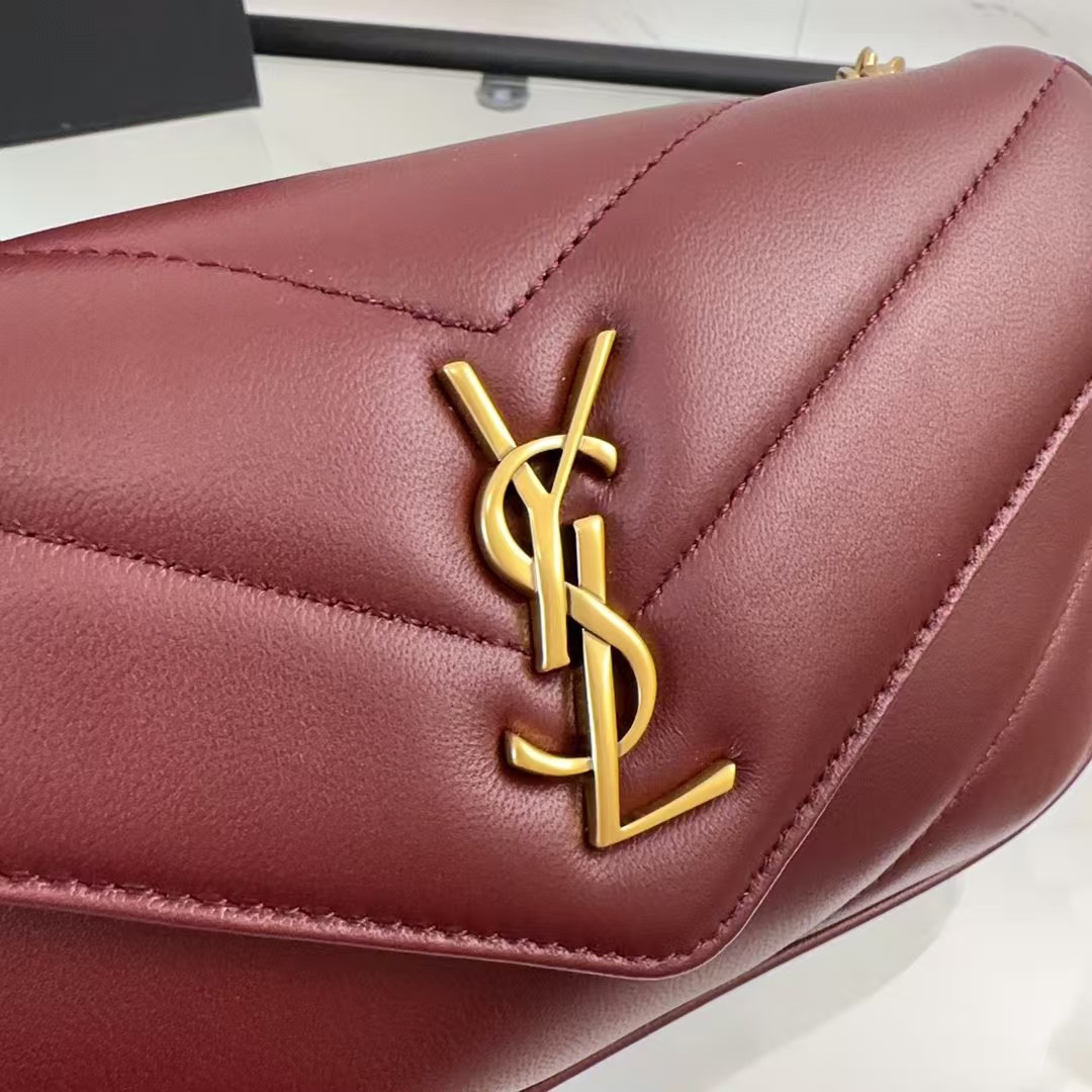 Saint Laurent YSL LOULOU lambskin MINI bag