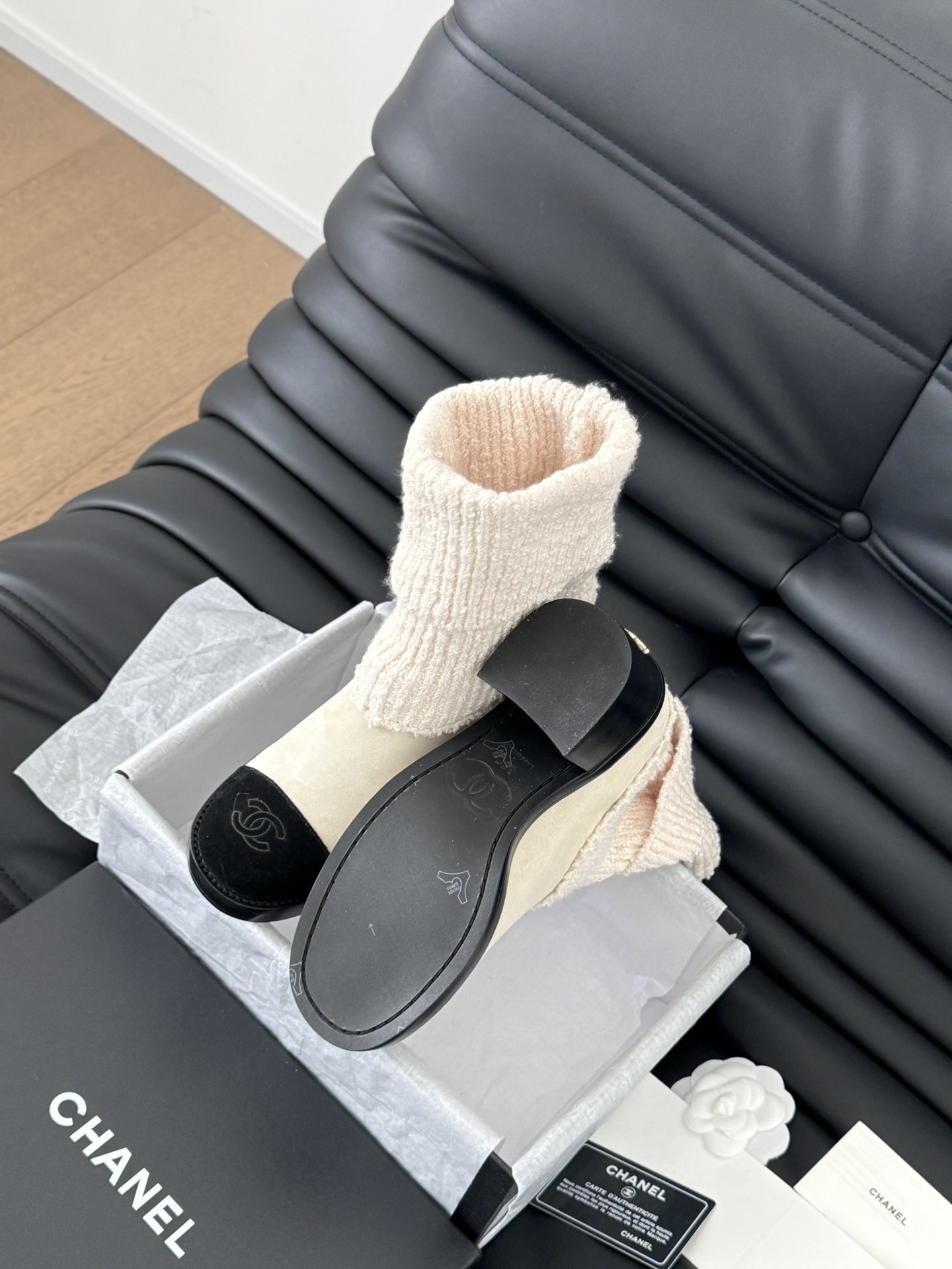 Chanel New Sock Boots