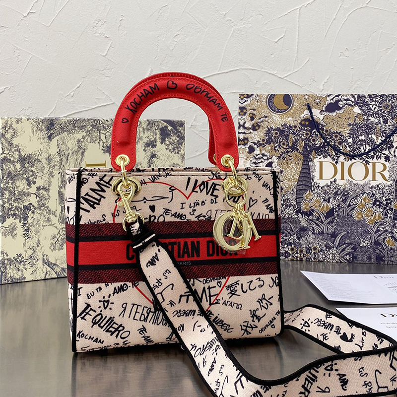 Dior The LADY D-LITE Bag  AAA Quality