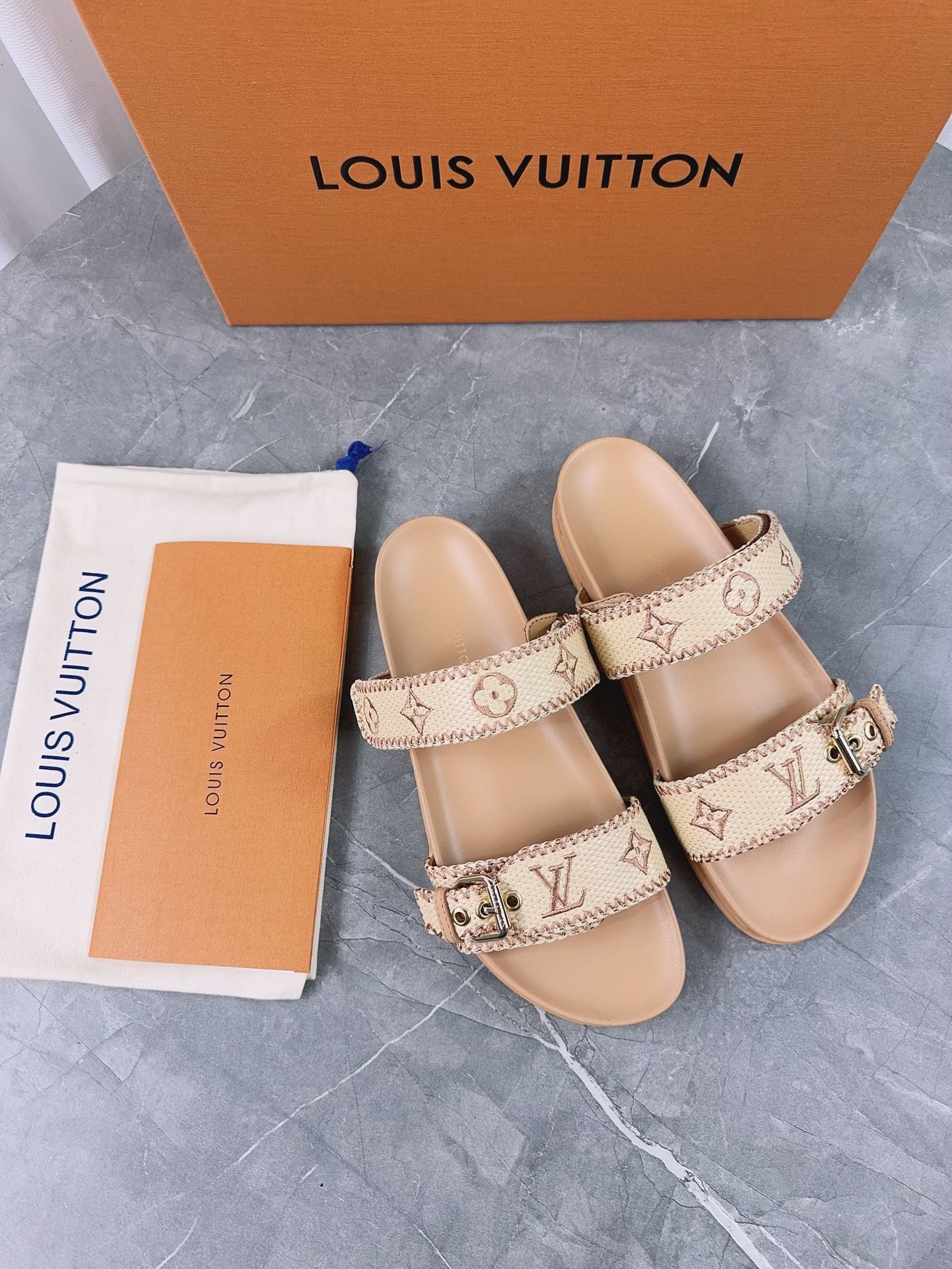 Louis Vuitton new beach shoes