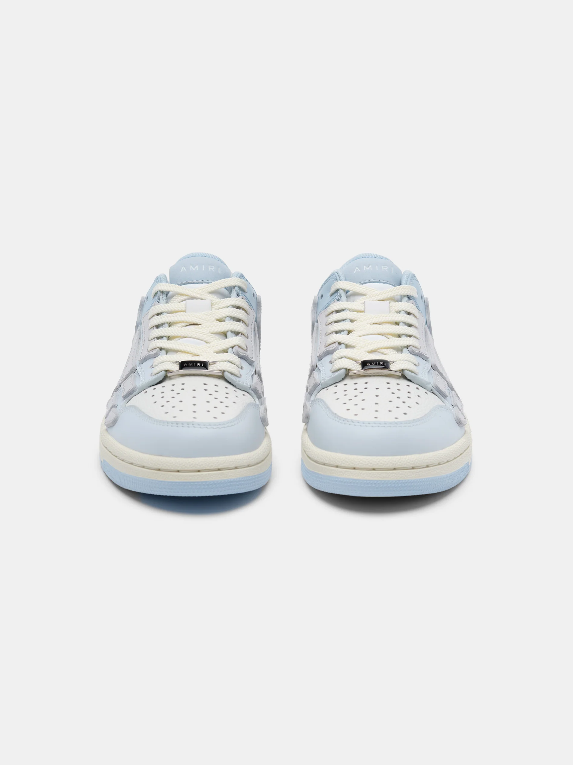 AMIRI WOMEN - WOMEN'S TWO-TONE SKEL TOP LOW - Blue White Grey