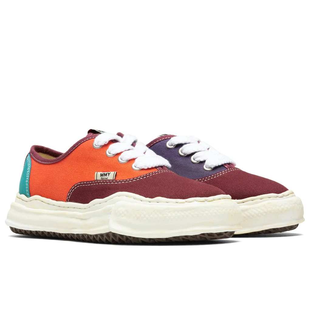 MIHARA YASUHIRO Baker Low OG Sole Overdyed Sneaker - Orange