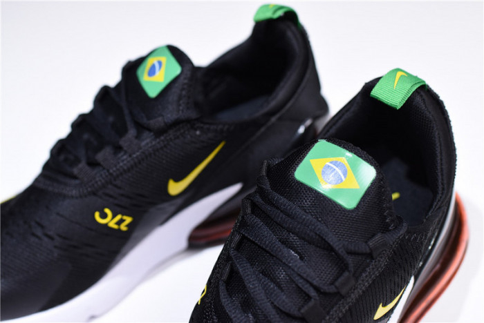 Nike Air Max 270 FIFA World Cup Brazil Black Green Yellow AH8050-112