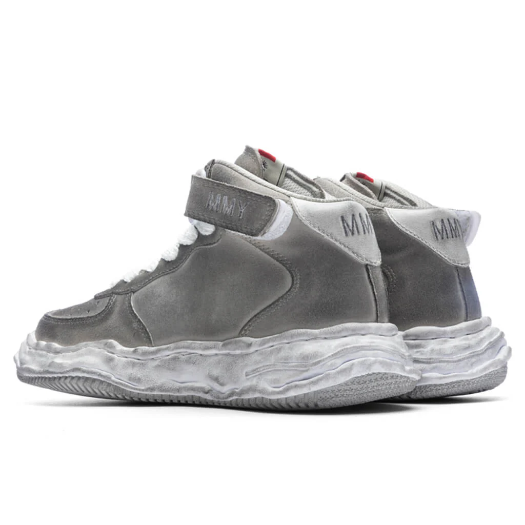 MIHARA YASUHIRO Wayne Brushed Suede High - White