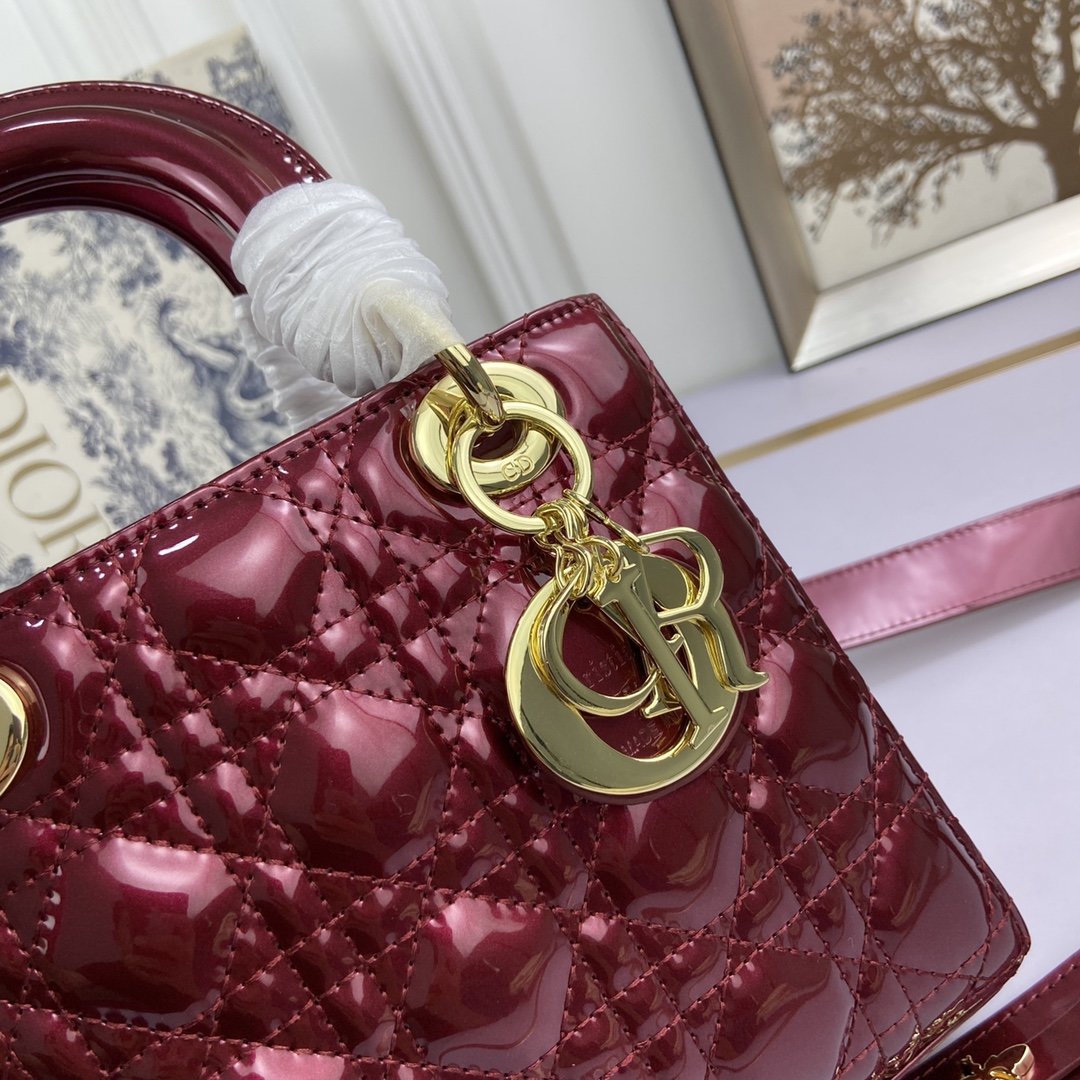 Dior The LADY DIOR Bag MINI SIZE(17*15*7cm) AAA Quality