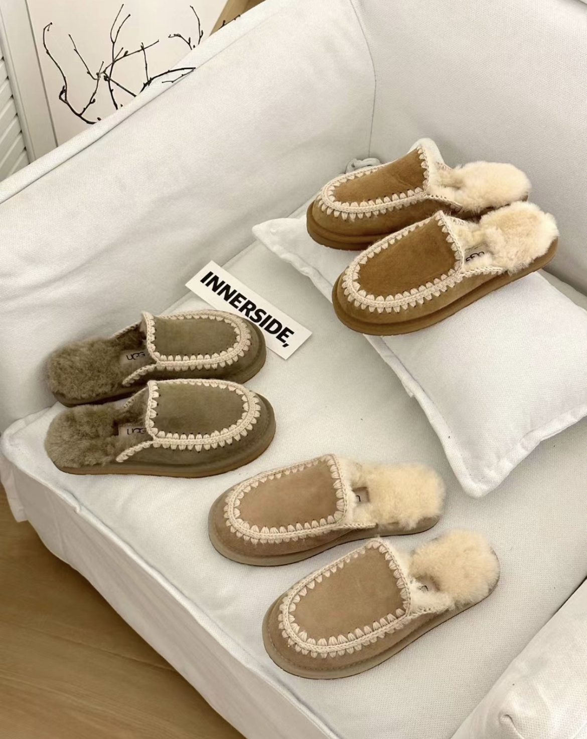 UGG Alpine ethnic short snow boots