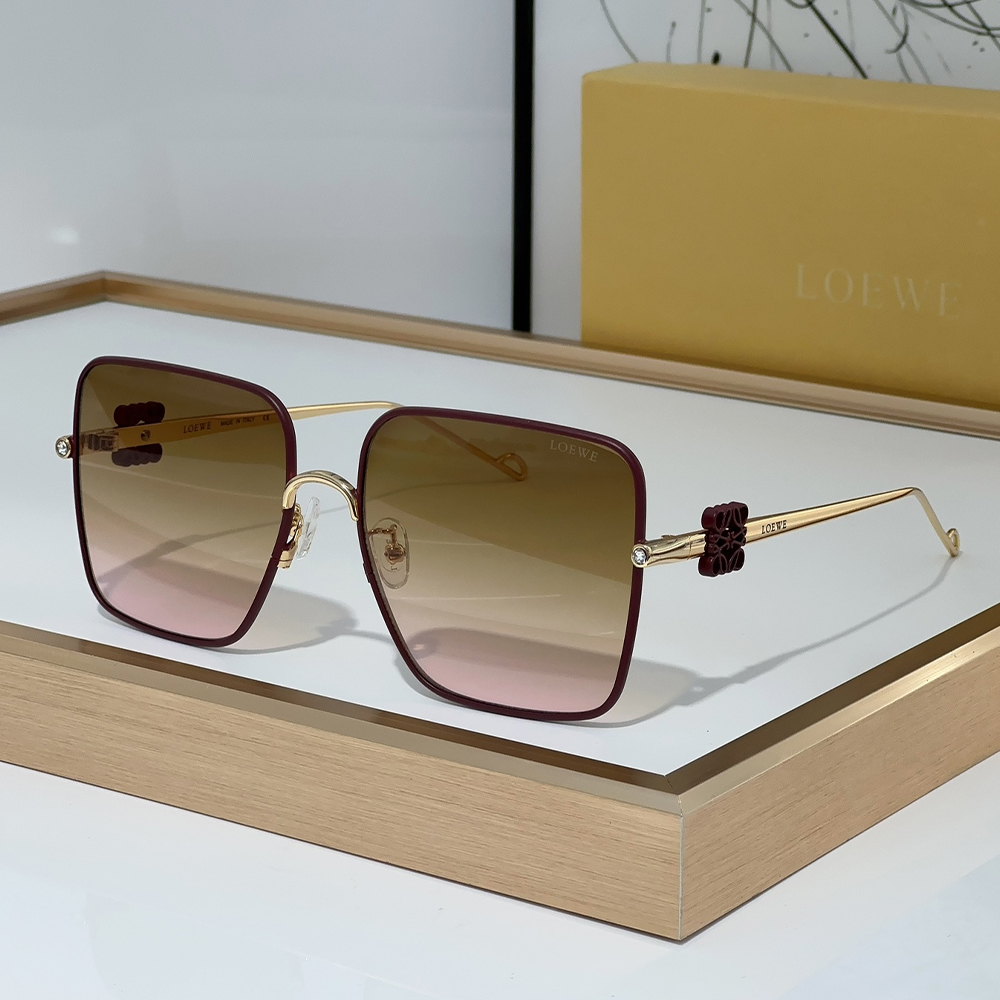 Loewe Metal Frame Sunglasses Top Quality