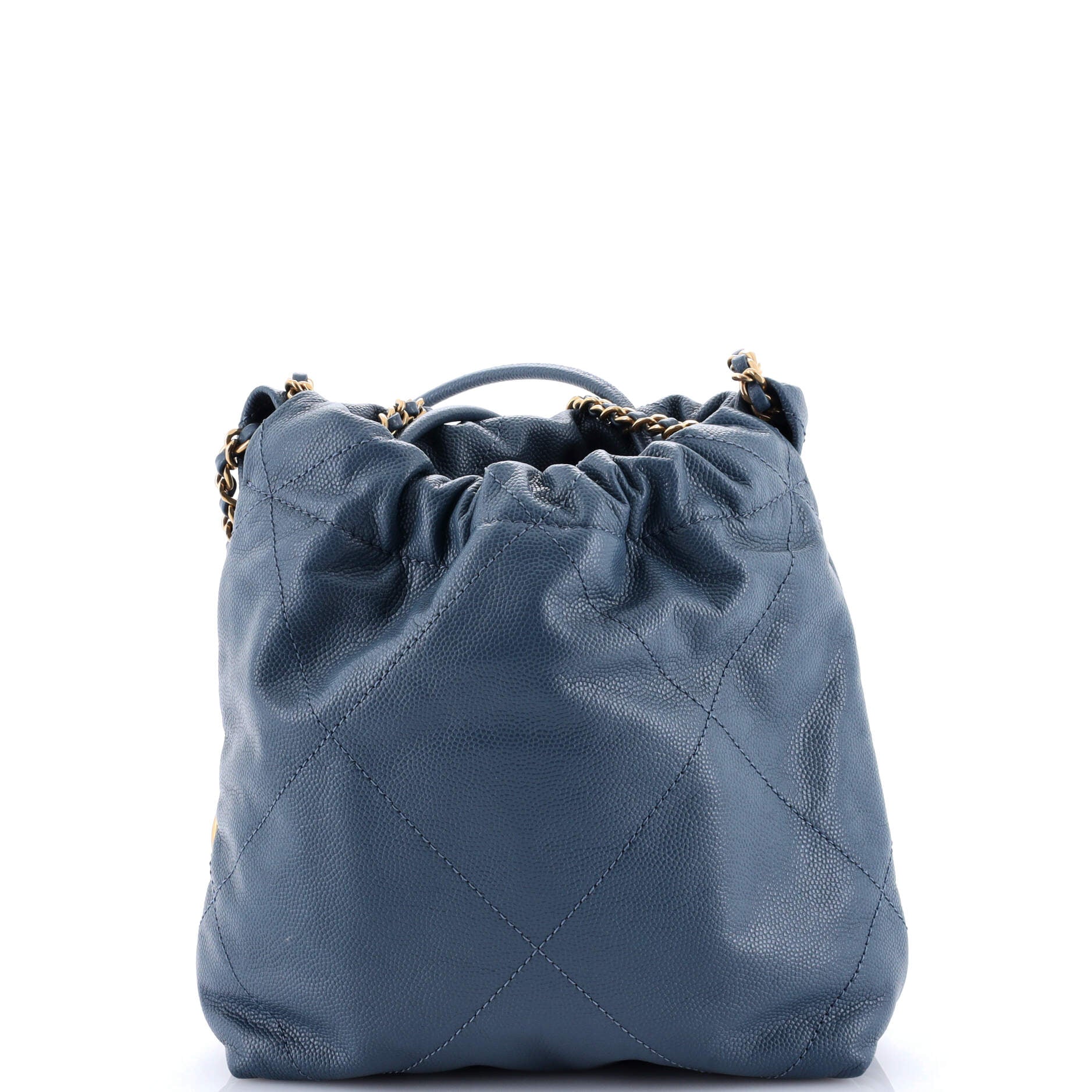 Chanel 22 Chain Hobo Quilted Caviar Mini