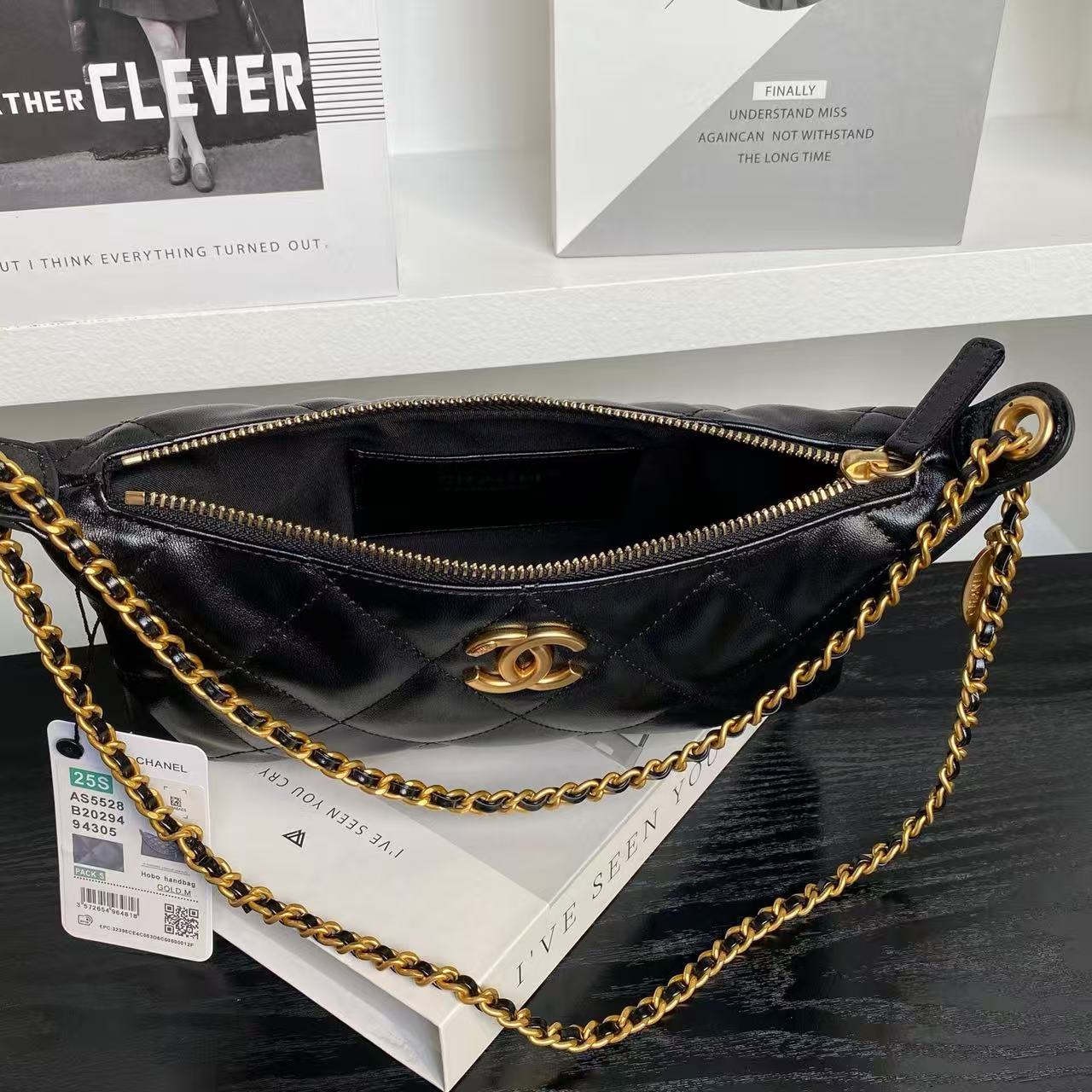Chanel new lambskin shoulder bag