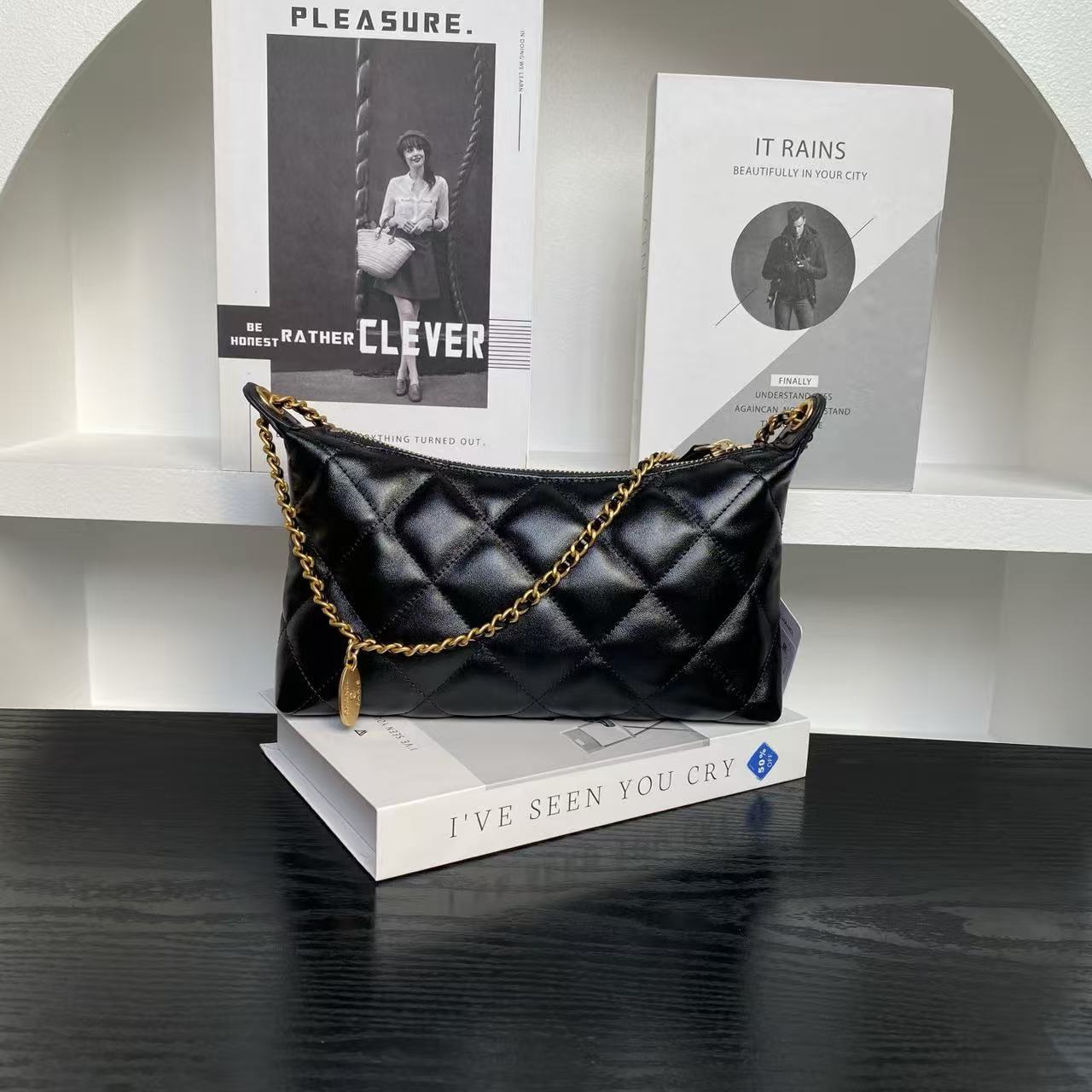 Chanel new lambskin shoulder bag