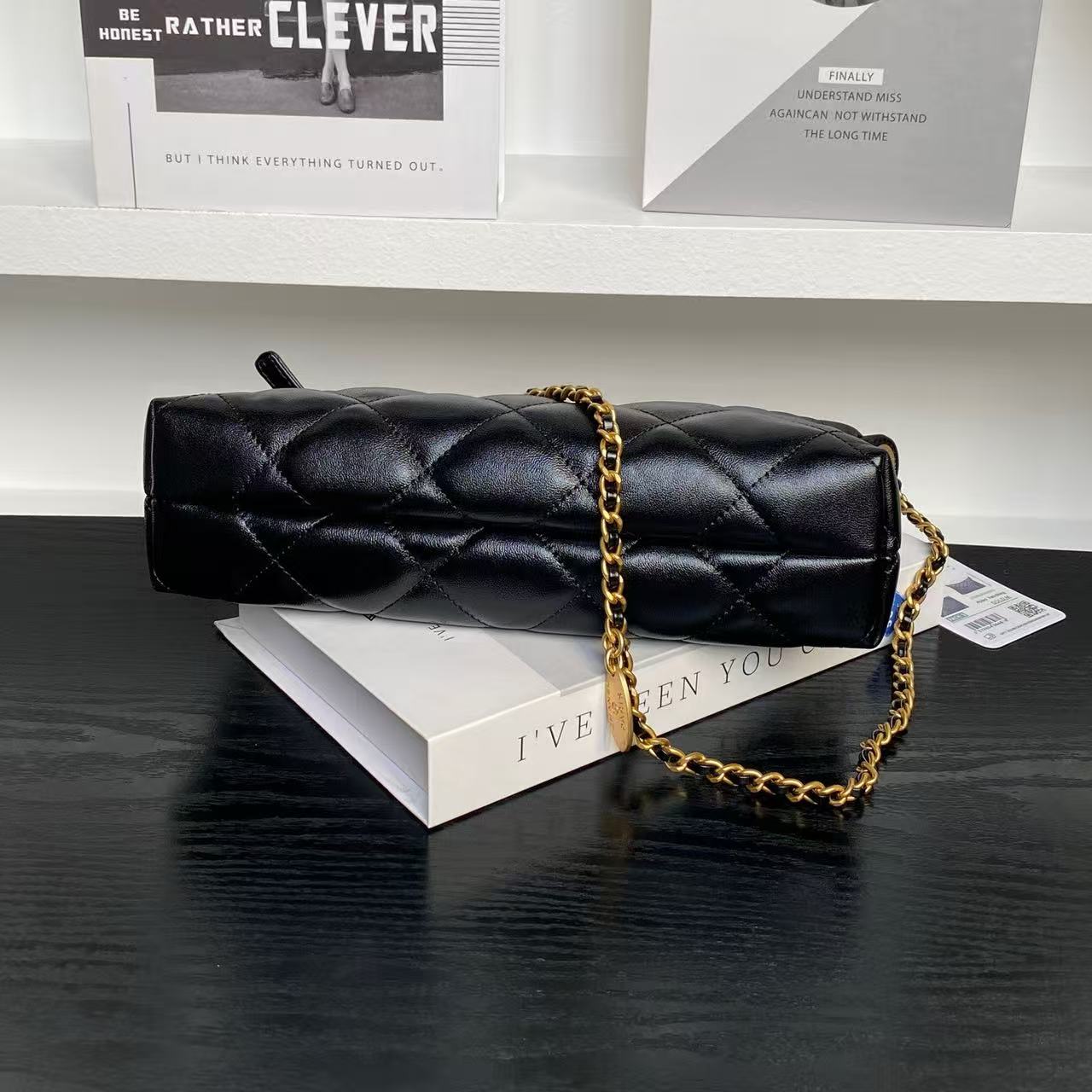Chanel new lambskin shoulder bag