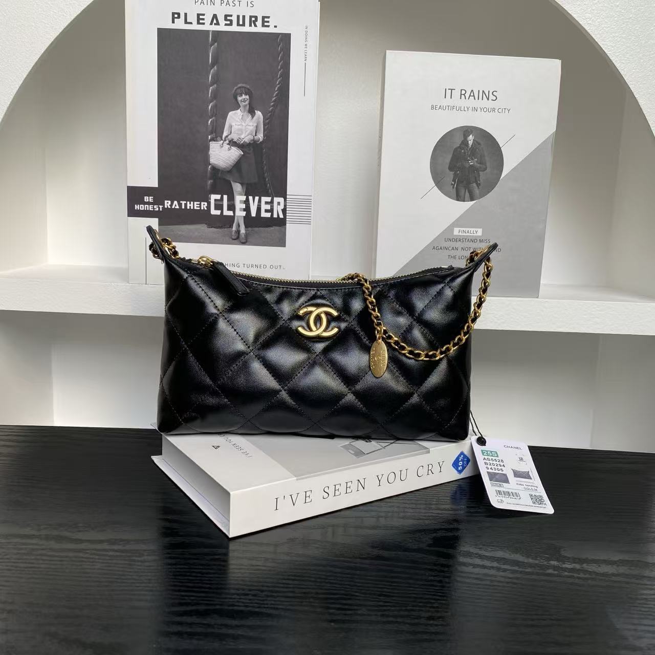 Chanel new lambskin shoulder bag