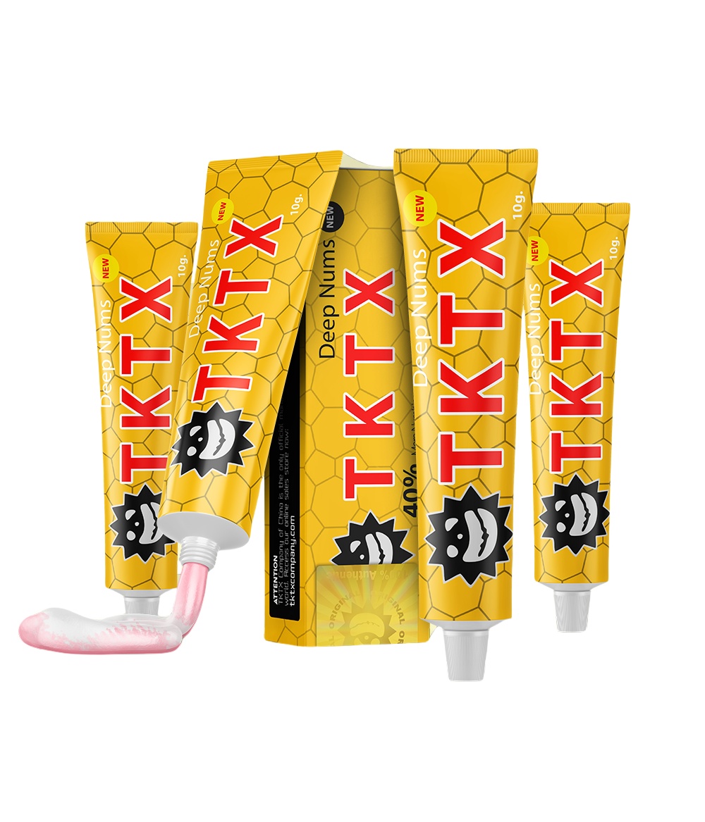 TKTX Yellow 40% Numbing Cream
