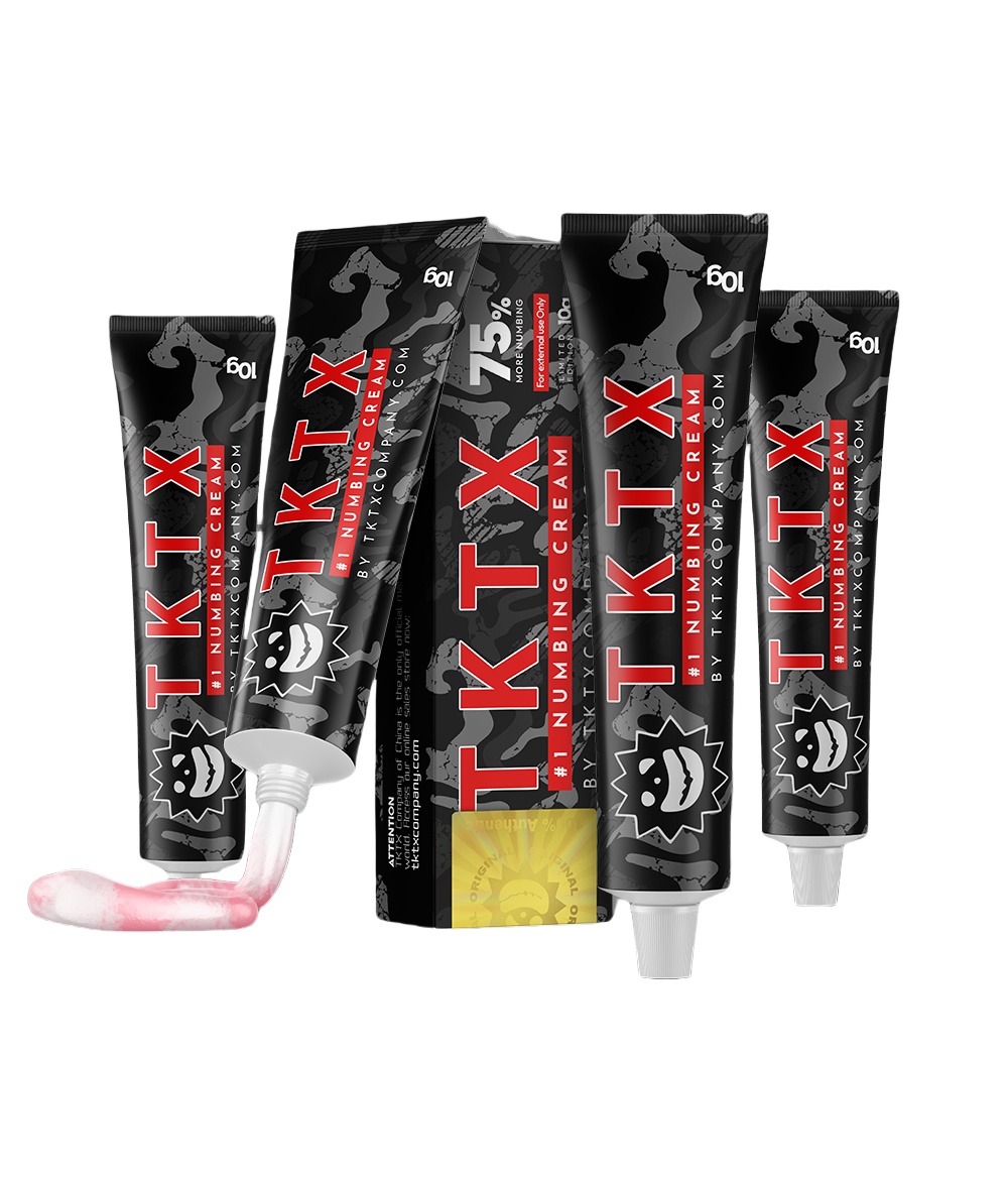 TKTX Black 75% Numbing Cream