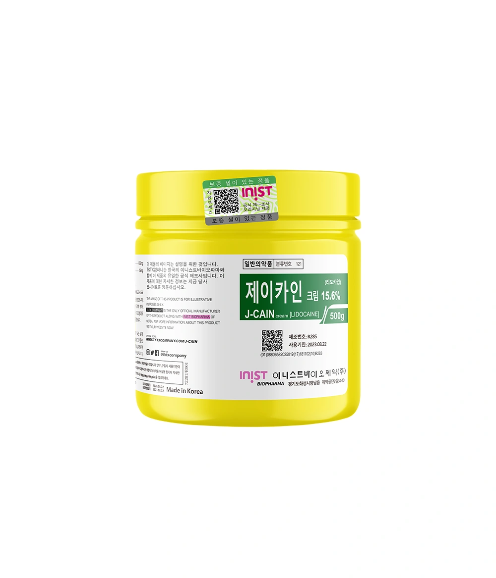 J-Cain Numbing Cream 15.6% Lidocaine
