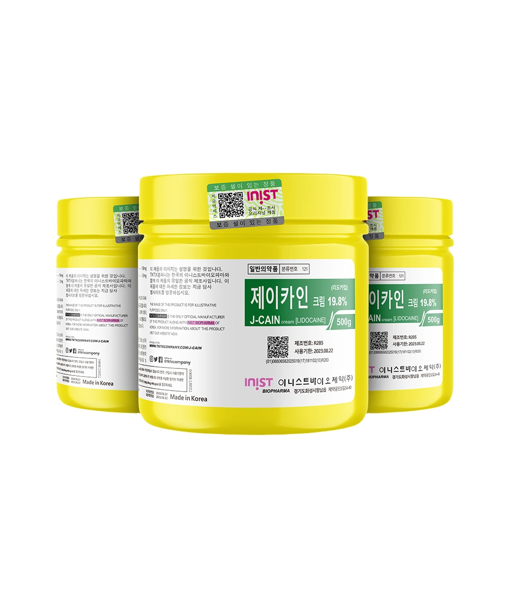 J-Cain Numbing Cream 19.8% Lidocaine