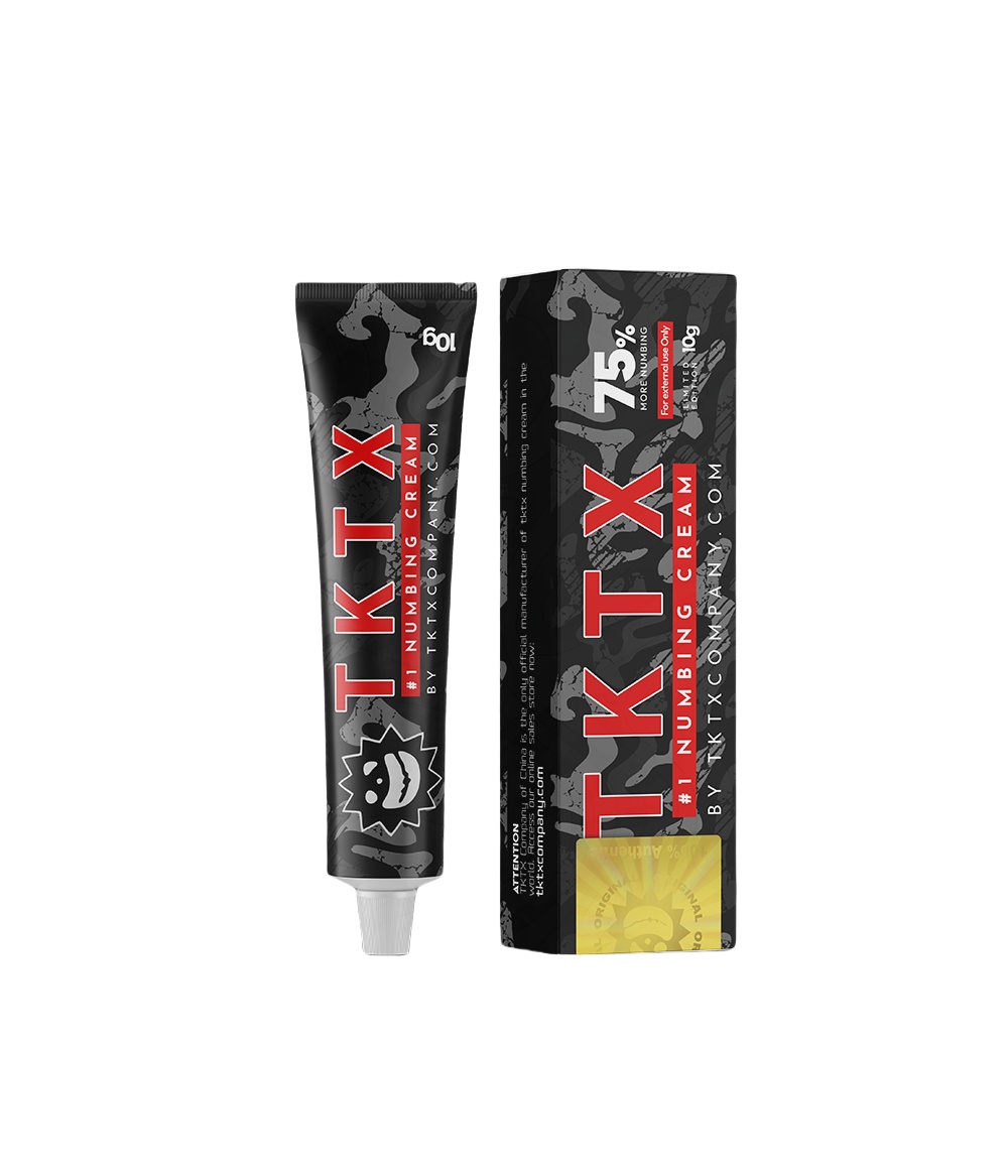 TKTX Black 75% Numbing Cream