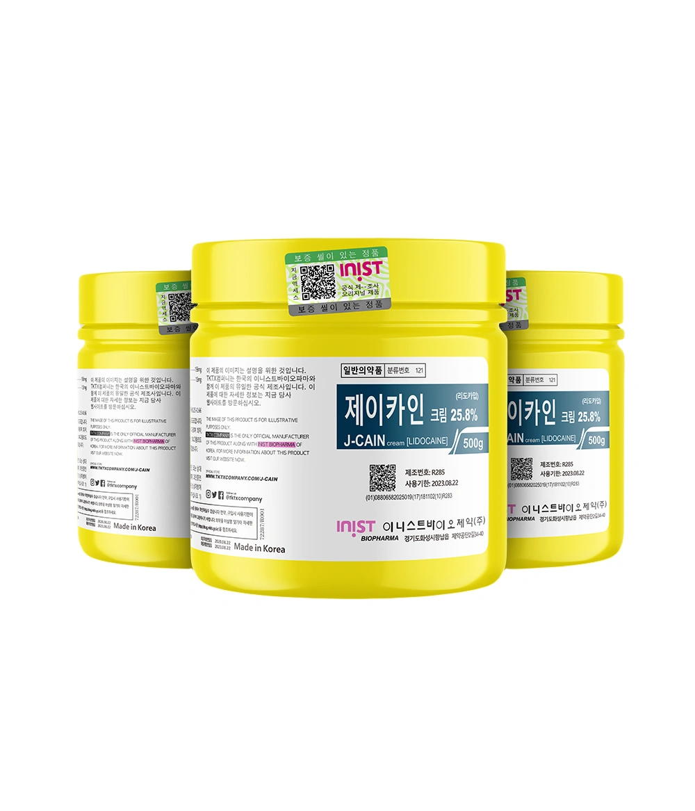 J-Cain Numbing Cream 25.8% Lidocaine