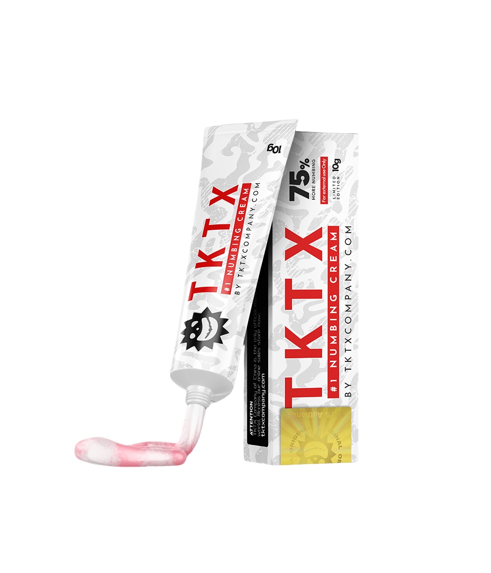 TKTX White 75% Numbing Cream